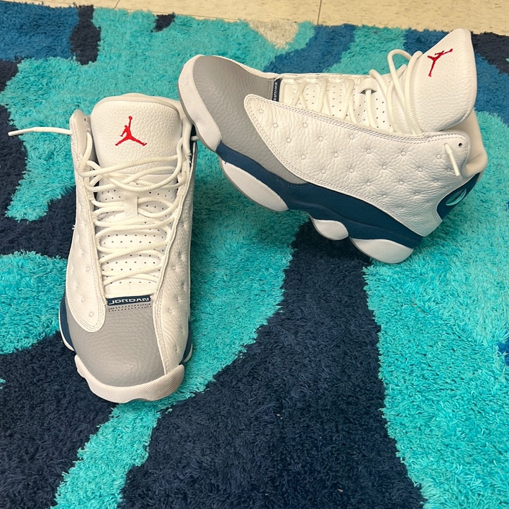 Barely worn French Blue Retro Jordan 13 size 8.5 men’s-NO BOX